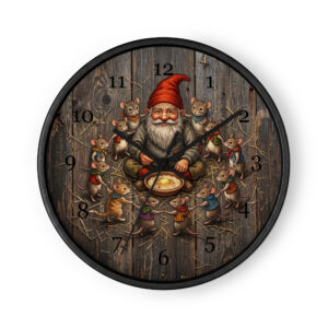 Norwegian Farm Santa - Porridge and Dancing Friends