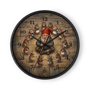 Norwegian Farm Santa - Flute and Dancing Mice