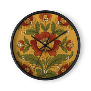 Norwegian Rosemaling - Hallingdal Folk Art, Yellow Ochre
