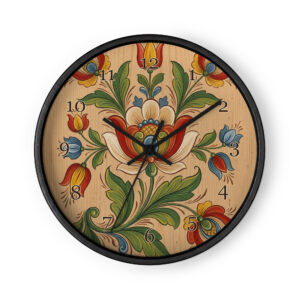 Norwegian Rosemaling - Os Folk Art, Warm Off-White