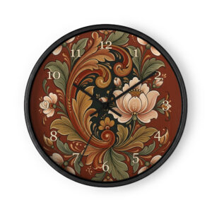 Vest-Agder Rosemaling - Cream Flowers and Gold Scrolls