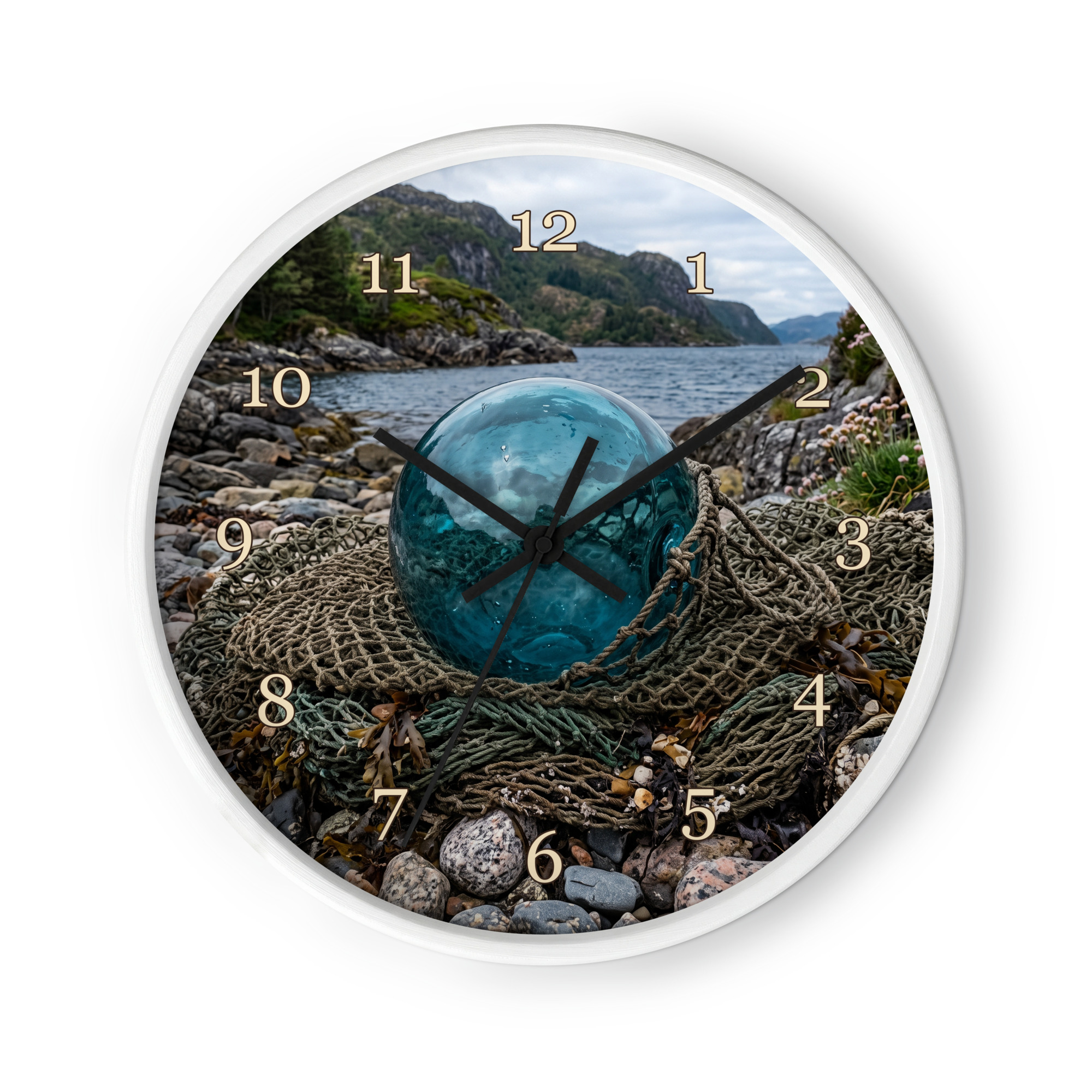 Orbe de pêche en verre norvégien – Image 2